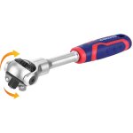 Cl� � cliquet 1 / 4' � t�te pivotante, cl� � douille de 150 mm � d�gagement rapide 72 dents, acier au ...