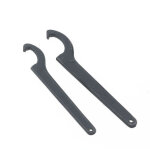 Cl� en croissant pour r�glage d'amortisseur moto - cl� � ergots pour �crous cylindriques 38 - 42mm / ...