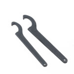 Cl� en croissant pour r�glage d'amortisseur moto - cl� � ergots pour �crous cylindriques 38 - 42mm / ...