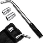 Cl� d�monte - roue t�lescopique 17 19 21 23mm extracteur de boulon antivole universel