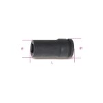 Clé à douille 3 / 4 longue beta 728lq - 19 Clé à douille 3 / 4 longue beta 728lq - 19
