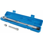Cle dynamometrique 1 / 2 28 - 210 nm adaptateur 1 / 2 vers 3 / 8 + rallonge