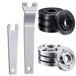 Cl� � �crou � bride 10 x 4 pour meuleuse d'angle makita 9523 et ryobi