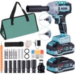 Cl� �lectrique � batterie au lithium 21 v, 550 nm, affichage num�rique, r�glage de la vitesse � 6 vitesses, ...