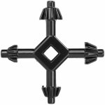 Cl� de mandrin de forets 4 en 1, cl� de mandrin perceuse, cl� en croix - de mandrin � 4 voies, cl� mandrin ...