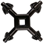 Cl� de mandrin universelle, 4 en 1 cl� de mandrin perceuse multifonction pour perceuse �lectrique