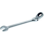 Cl� mixte 13 mm satin�e � cliquet chrome vanadium autobest