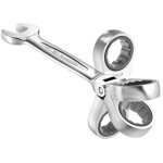 Cles mixtes a cliquet flexibles articulees facom 467 f - dtail : 17 mm