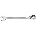 Cl� mixte � cliquet plate 19 mm - 467b. 19 - compact et r�versible par levier - facom