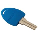 Cl� passe - partout pour serrure monopoint 138 - cl� plate en acier - synbioz