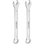 Cl� plate lot de 2 cl�s mixtes fines de 6 mm, coud�es � 6 pans et � fourche coud�e � 15�, en acier inoxydable ...