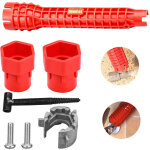 Cl� robinet lavabo, cl�s � molette outil d'installation d'�vier cle serrage robinet pipe outil de r�paration ...