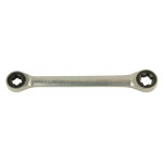 Cle torx oeil � cliquet e6 / e8
