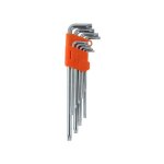 Cl�s torx t10 / 50 pcs. 9 avec trou, longueur et hauteur 05326
