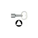 Cl� triangle 14mm pour contacteur acc�s pompier