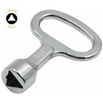 Cl� triangulaire en m�tal cl� de la bo�te du compteur cl� triangle � douille argent ?cl� pour armoires ...