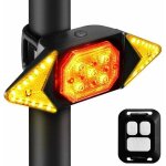 Clignotant v�lo, feu arriere v�lo, feux clignotant v�lo sans fil rechargeable usb cyclisme lumi�re davertissem ...