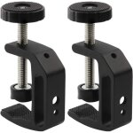 Clip en c universel avec trous filet�s 1 / 4 et 3 / 8 pour support de montage sur bureau, moniteur lcd, ...