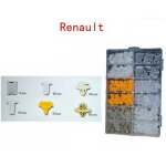 Clip fixed by car renault confetion 300 pezzi ricambi plastic Clip fixed by car renault confetion 300 pezzi ricambi plastic