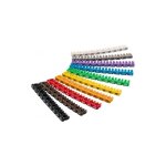 Clips d'identification de cbles  chiffres 0 - 9 , pour un diamtre de cble de 2, 8 - 4, 6 mm, 10x ...