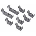 Siemens - clips pour ratelier panier infrieur (8pcs) (166418 - 49440) (00611472) lave - vaisselle bosch, ...