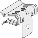 Clip sur horizon ac85 - 1 - 1, 5 cm - tl 0, 4 cm pour dalle plafond - eurocoustic
