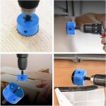 Cloche en acier rapide 80mm, scie tr�pan pour des coupes dans le bois, le contreplaqu�, l'aluminium, ...