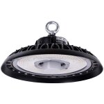 Cloche led avec driver et led philips lumiled (150w 4000k 24000lm) ip65 / ik08 �34x18cm noir