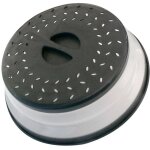 Cloche micro ondes - sans bpa - couvercle micro - ondes 3en1 - cloche pour micro onde retractable anti ...