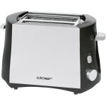 Toaster 3410 2scheiben chrom / schwarz