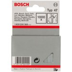 Clou d'agrafeuse bosch type 47, 1, 8 x 1, 27 x 28 mm, paquet de 1000 1000 pièces Clou d'agrafeuse bosch type 47, 1, 8 x 1, 27 x 28 mm, paquet de 1000 1000 pièces