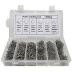 Clous de soudure pour pare - chocs de voiture ? 1200 pi�ces en acier � ressort ? r�paration plastique ...