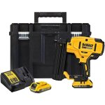 Dewalt - cloueur de finition 18v 2 batteries 18v 2. 0ah + chargeur + coffret - dcn680d2