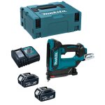 Makita ? cloueuse 23 ga 18v dpt353rtj avec 2 batteries 5. 0ah ? longueur clou 15 - 35mm ? moteur sans ...
