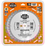 Cmt - lame de scie contractor 160x2 2 / 1 4x20 mm z24 / z40 / z40 15 3 units