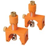 Cmt792 jeu de 2 aligneurs magn�tiques pour fers de rabotage ? haute pr�cision ? coffret en bois pour ...