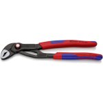 Knipex - 87 22 250 cobra quickset pince multiprise de pointe avec gaines bi - matire minces grise atramentis ...