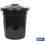 Cofan 41601118 poubelle avec poign�es en m�tal (50 l)