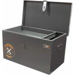 Coffre de chantier acier 85 x 35 x 35 cm