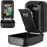 Coffre - fort boite a clefs securisee exterieur, grande boite a cl� avec code boite a clef 4 chiffres ...