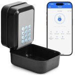 Coffre - fort intelligent � cl�, compatible bluetooth avec l'application ttlock et un code pin � 12 chiffres. ...