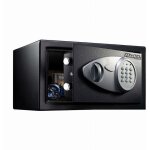 Master lock x041ml coffre - fort noir et gris scuris