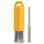 Coffret de 10 for�ts dewalt dt9815 - qz sds - plus �6mm