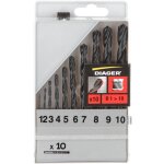 Coffret de 10 forets mtaux hss standard - 752c