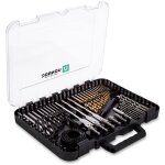 Vonroc - coffret de 100 embouts, de mches, de forets et de scie - cloches