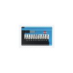 Coffret 11 pi�ces embouts de vissage leman inox 10 embouts et 1 porte - embout magn�tique