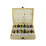 Coffret 12 fraises carbure queue �8mm hikoki 500507