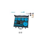 Coffret de 13 trpans bi - mtal 16  102 + 2 mandrins + 3 forets - leman