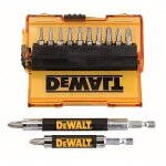 Coffret de 14 pi�ces avec embouts de vissage 25 mm dewalt dt71570 - qz avec 2 portes - embouts magn�tiques ...