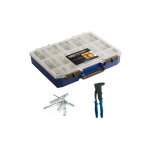 Coffret de 1500 rivets standard aluminium - acier avec pince � riveter professionnelle - cof001 scell ...